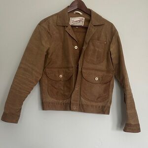 Encampment Co. Cropped Chore Waxed Canvas Men's Jacket